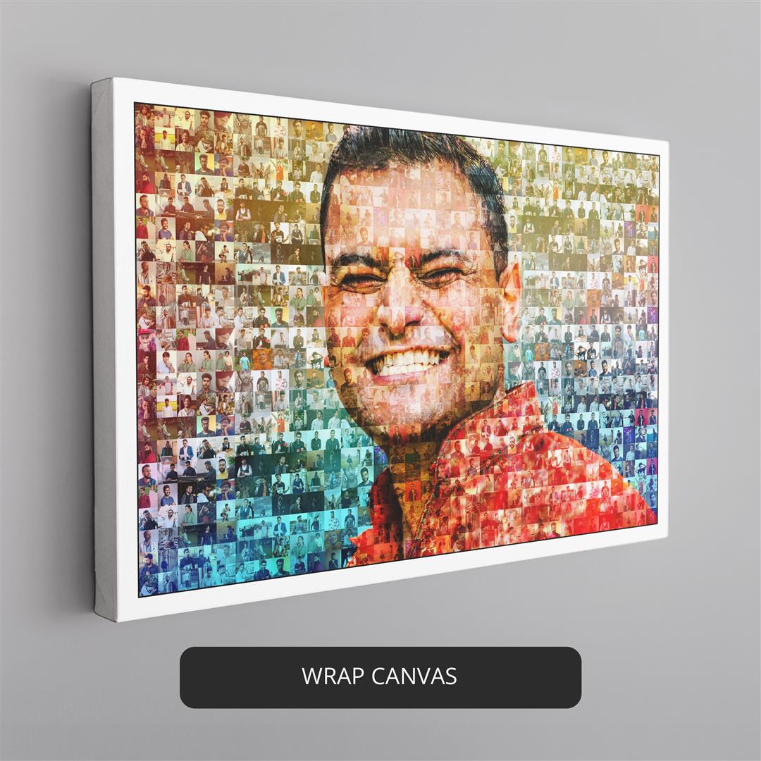 Cute Couple Gifts - Customized Mosaic Photo for Him and Her