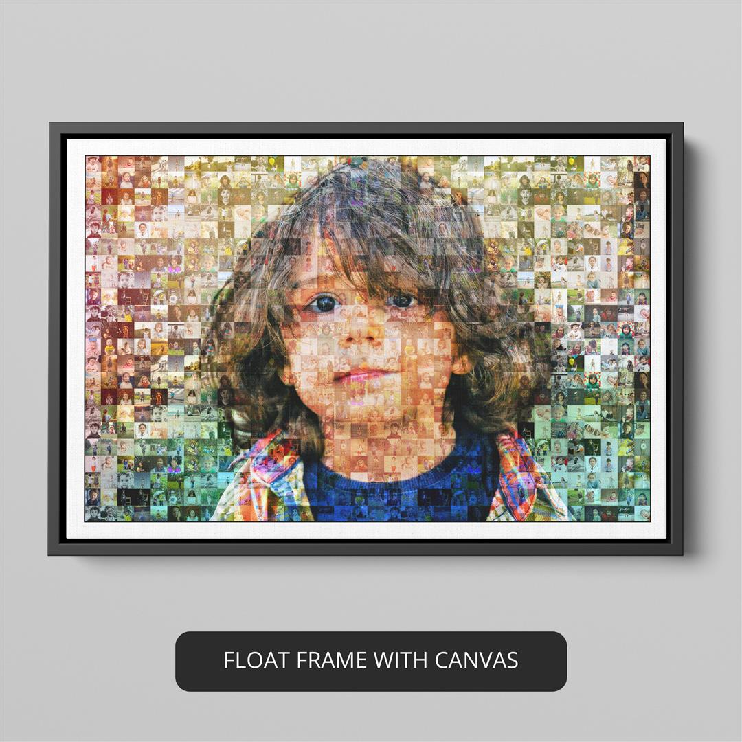 Create lasting memories with mosaic wall pictures - Great gift for women of all ages