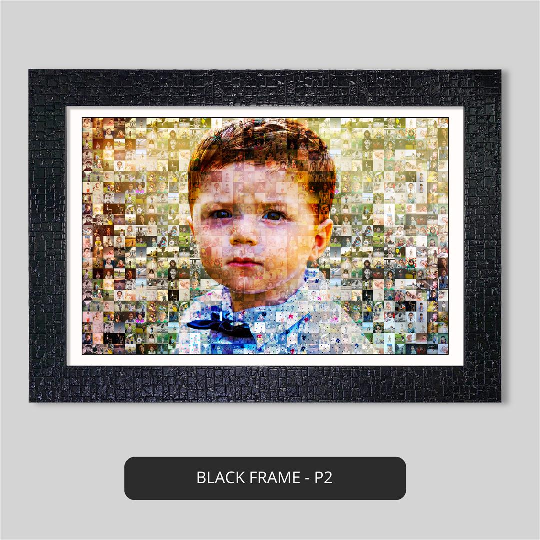 Best Gift for Son: Personalized Photo Mosaic Masterpiece
