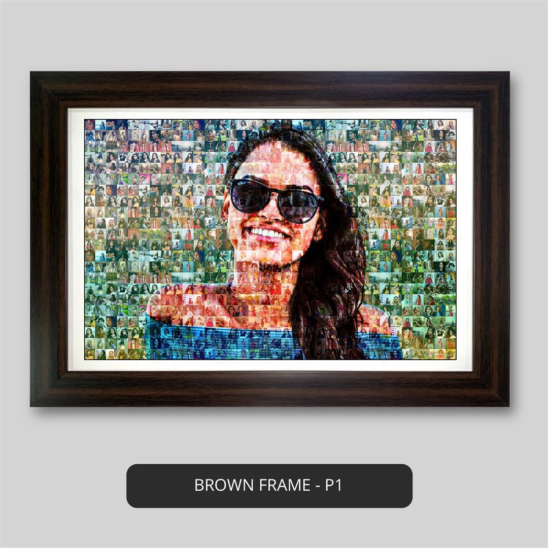 Birthday gift for wife - Surprise her with a personalized photo mosaic