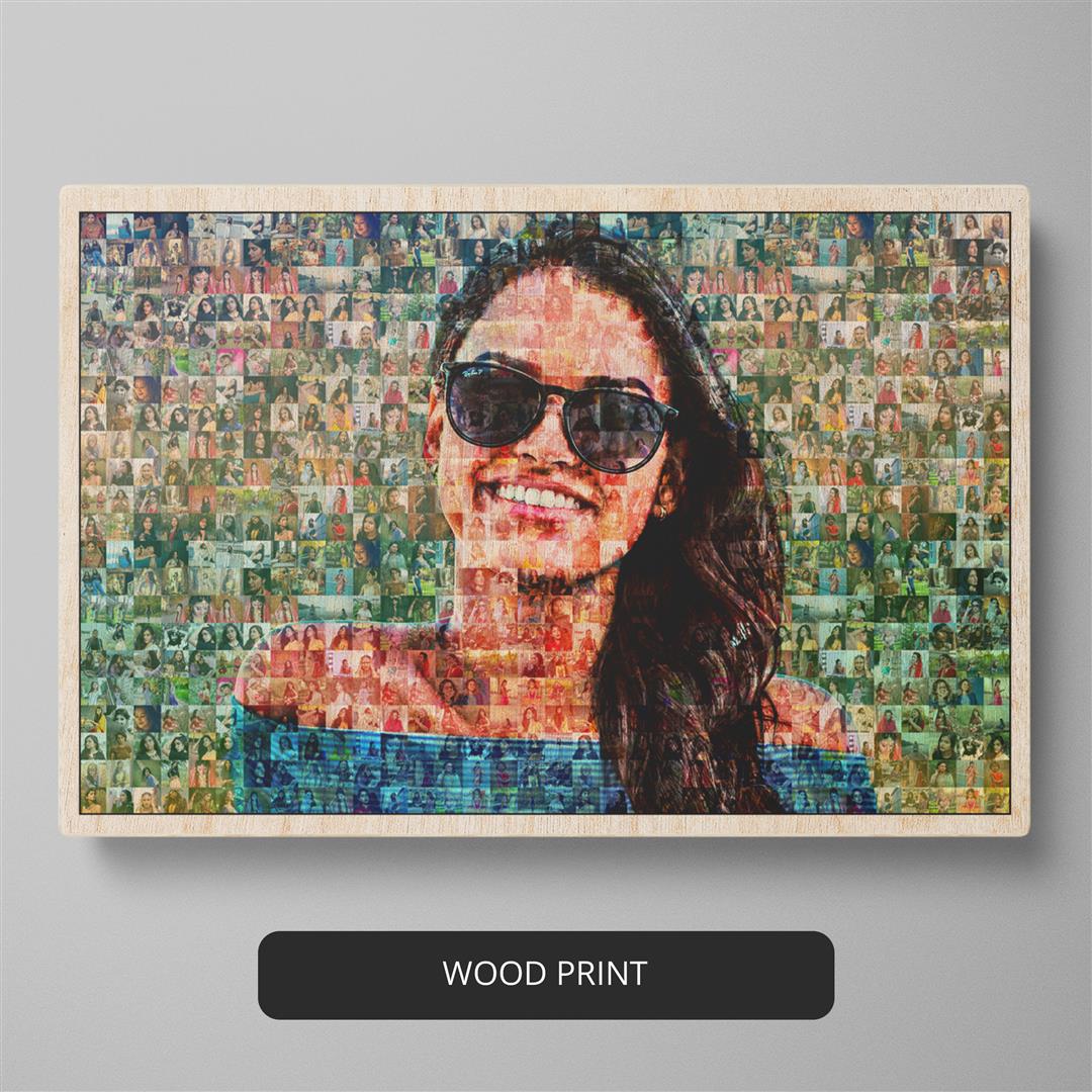 Birthday gifts for women - Make her day special with a stunning photo mosaic