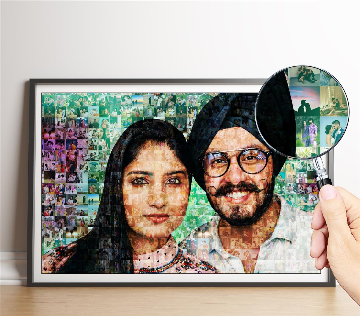 Mosaic photo frame gift: A stunning and unique anniversary gift for couples