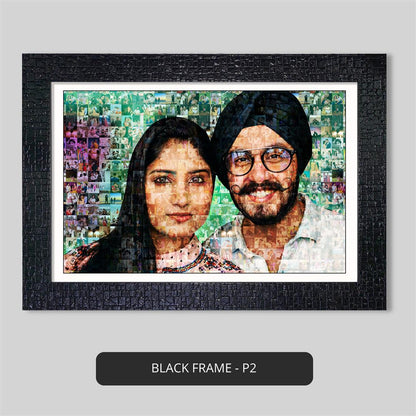 Couple gifts for him: Surprise your partner with a customized photo mosaic