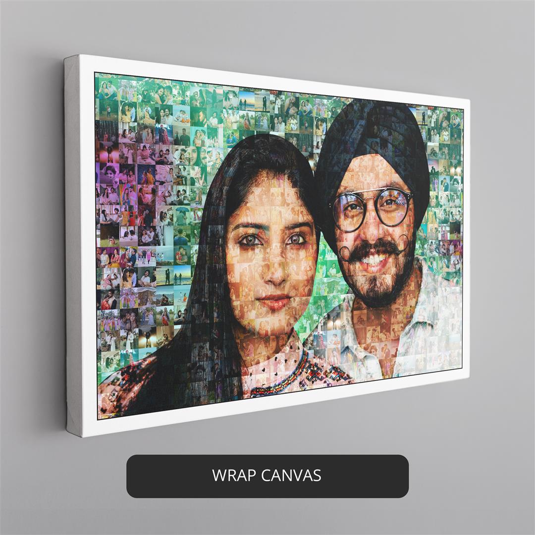 Best wedding gifts for friends: Create lasting memories with a personalized photo mosaic