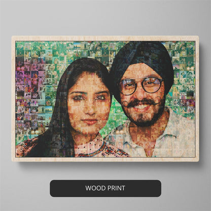 Customized gifts for couples: Craft a unique photo mosaic for the perfect gift