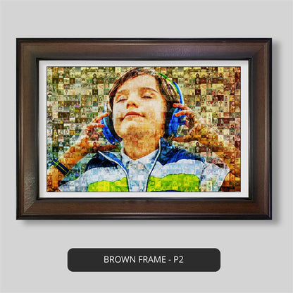 Gift Ideas for Daughter: Custom Photo Mosaic Frame, a Perfect Present