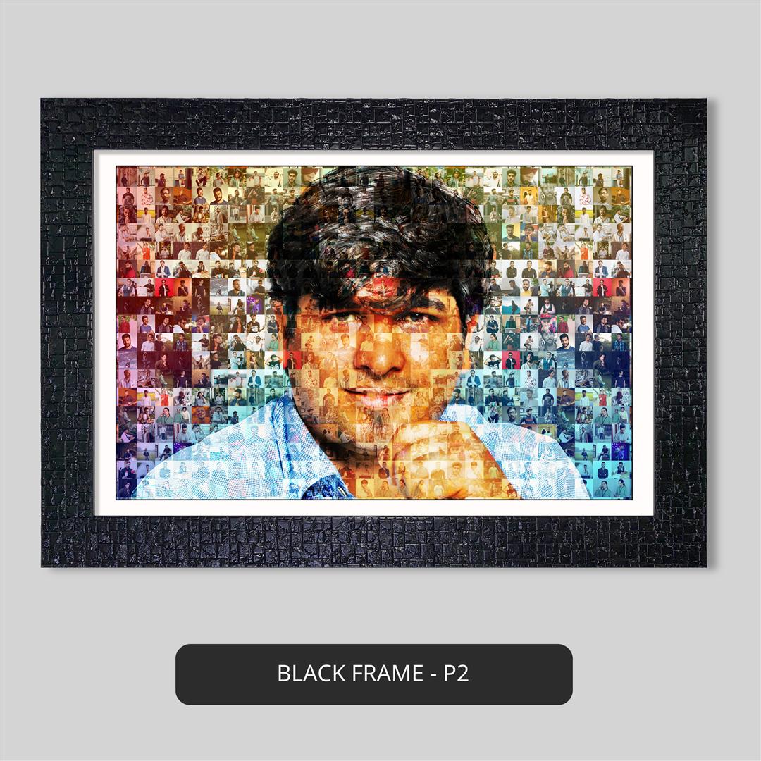 Birthday Gift Ideas for Dad: Collage Photo Mosaic