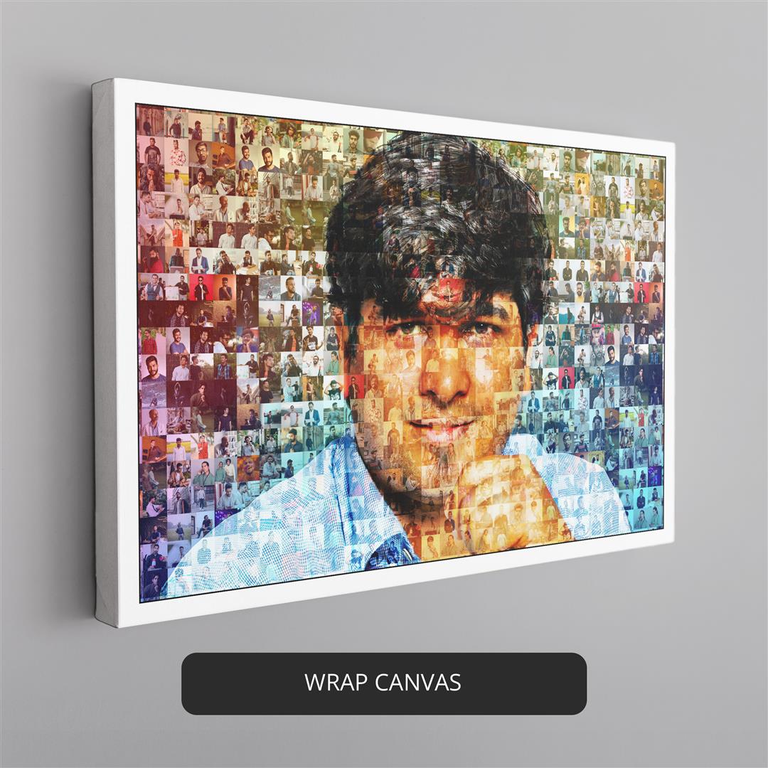 Best Gifts for Dad: Custom Mosaic Picture Frame