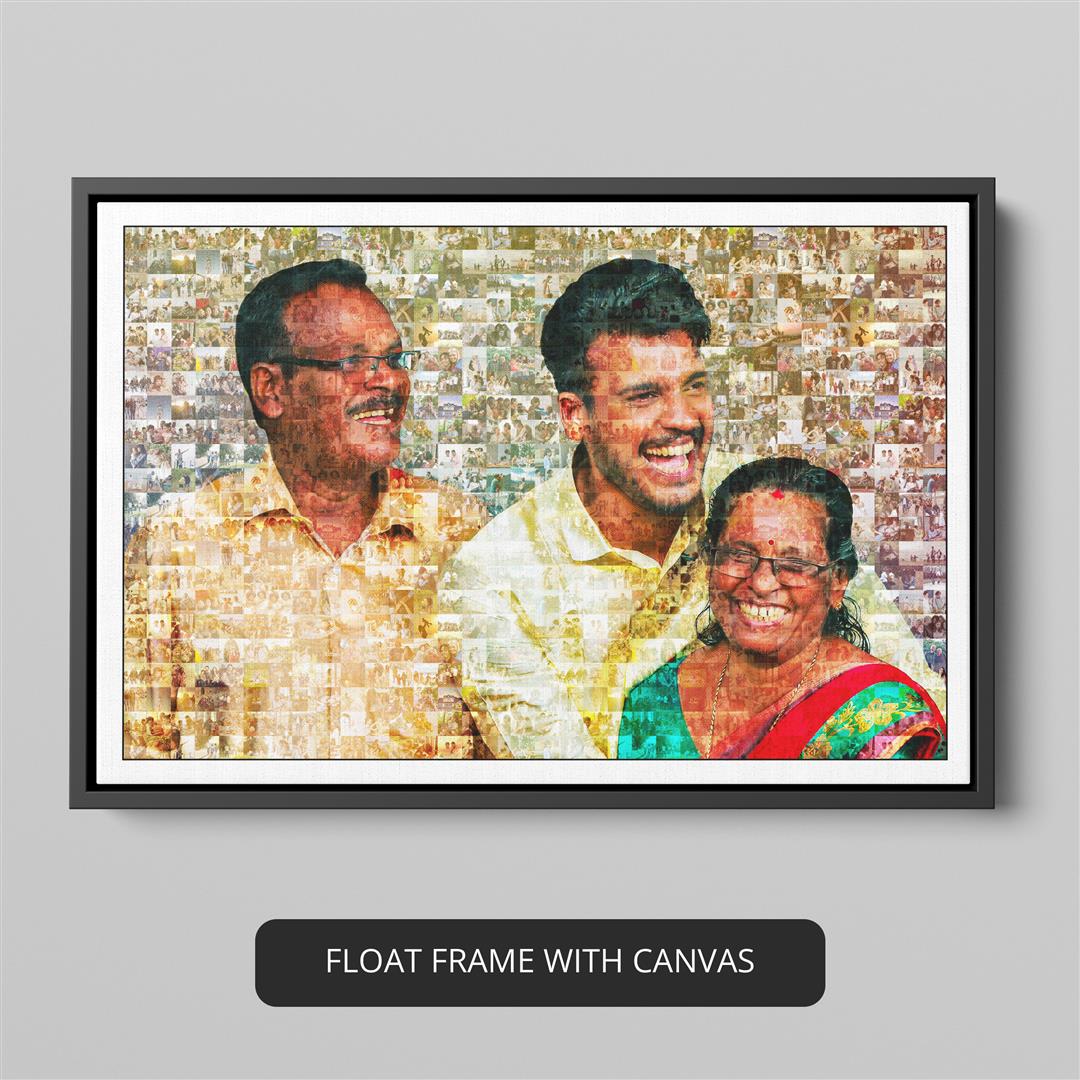 Best presents for mum: Cherish memories with a handmade photo frame mosaic
