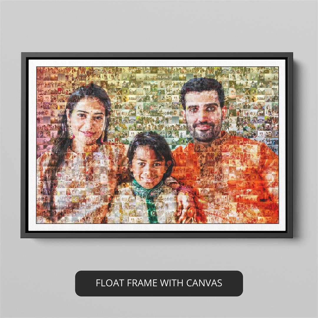 Capture Memories with a Mosaic Photo Frame: Ideal Gift for Dad