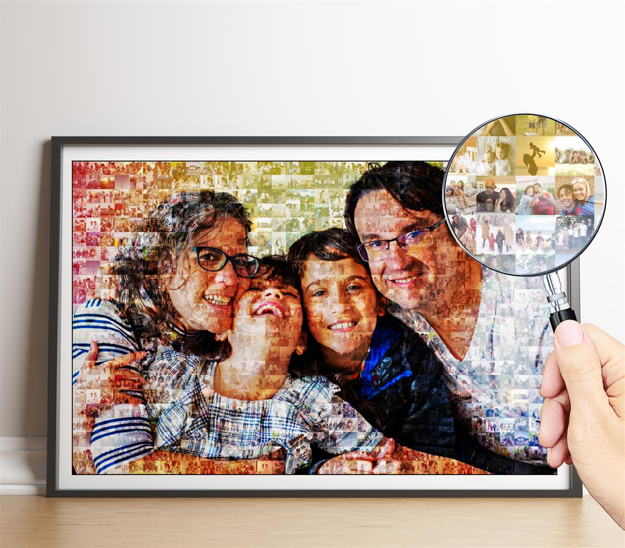 Best Anniversary Gift for Husband: Personalized Photo Frame Mosaic