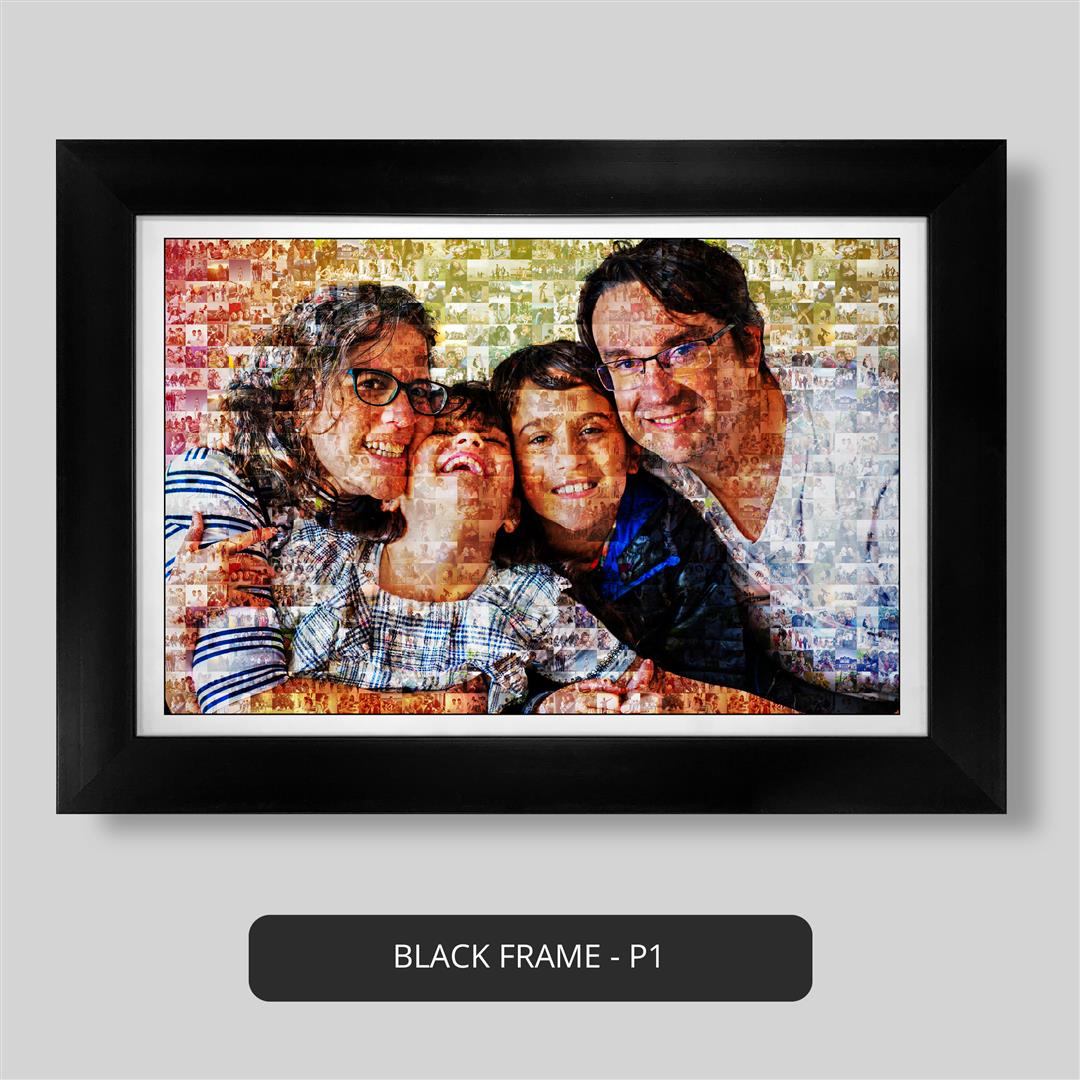 Personalized Gifts for Husband: Unique Photo Frame Mosaic