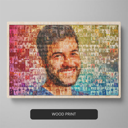Best Anniversary Gift for Husband: Customized Mosaic Photo Frame