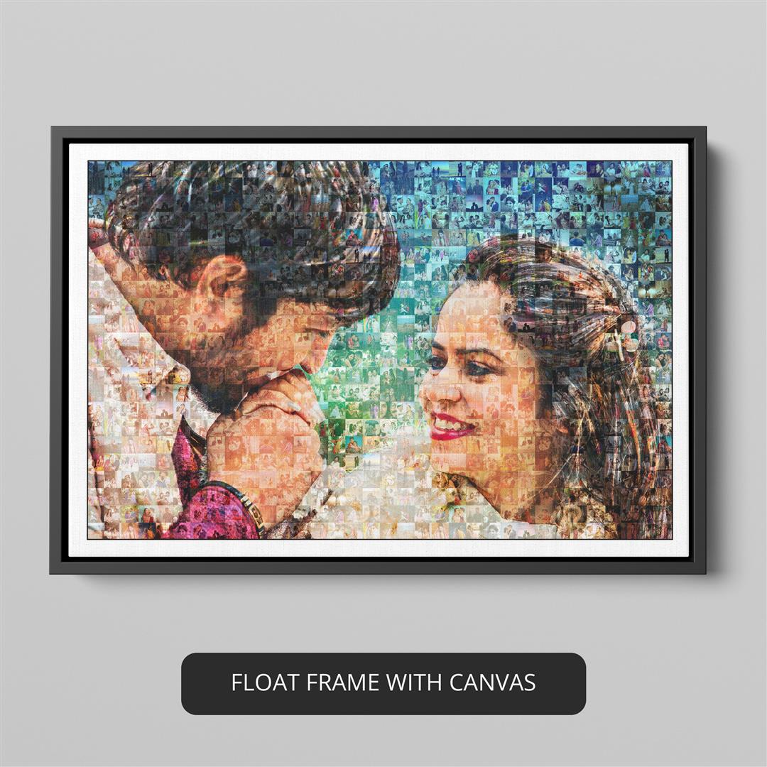 Create lasting memories with the best photo mosaic: Perfect for couples