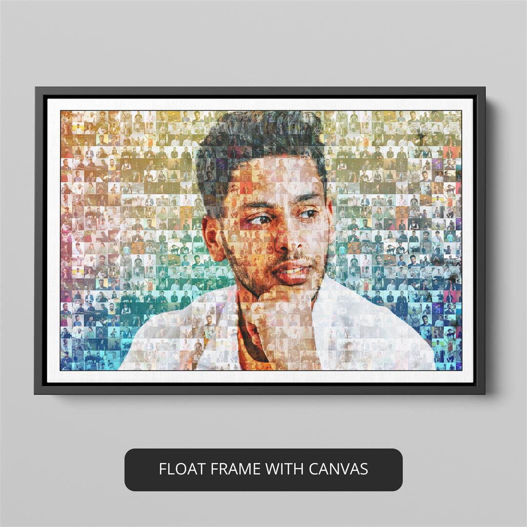 Celebrate Special Moments: Personalized Mosaic Gift for Husband